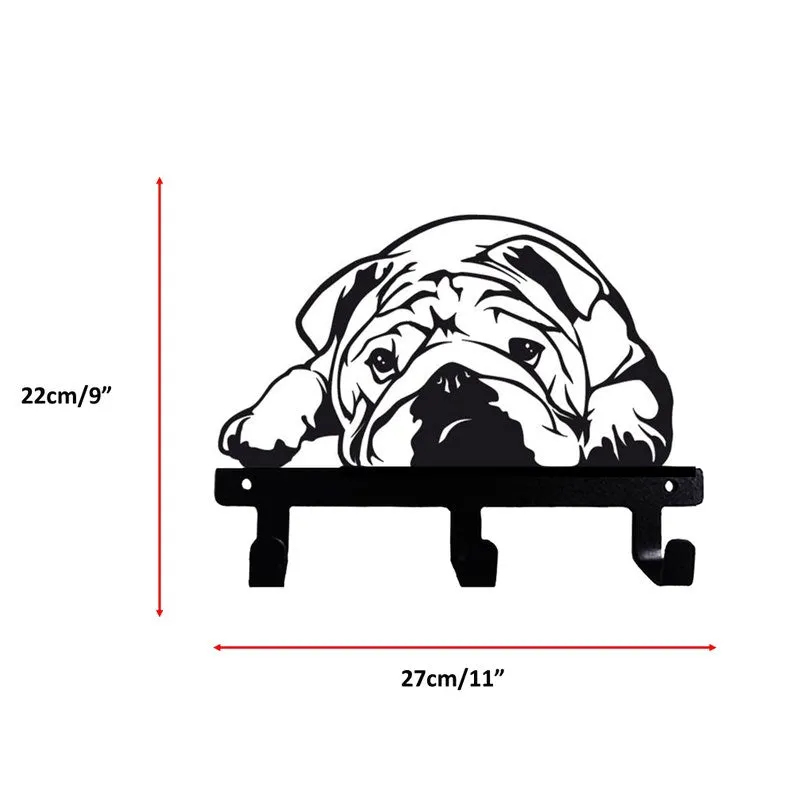 English Bulldog Wall Hook