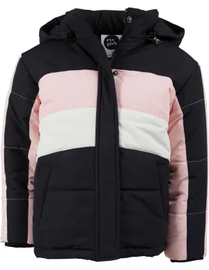 Eve Girl - Base Panelled Puffer Jacket