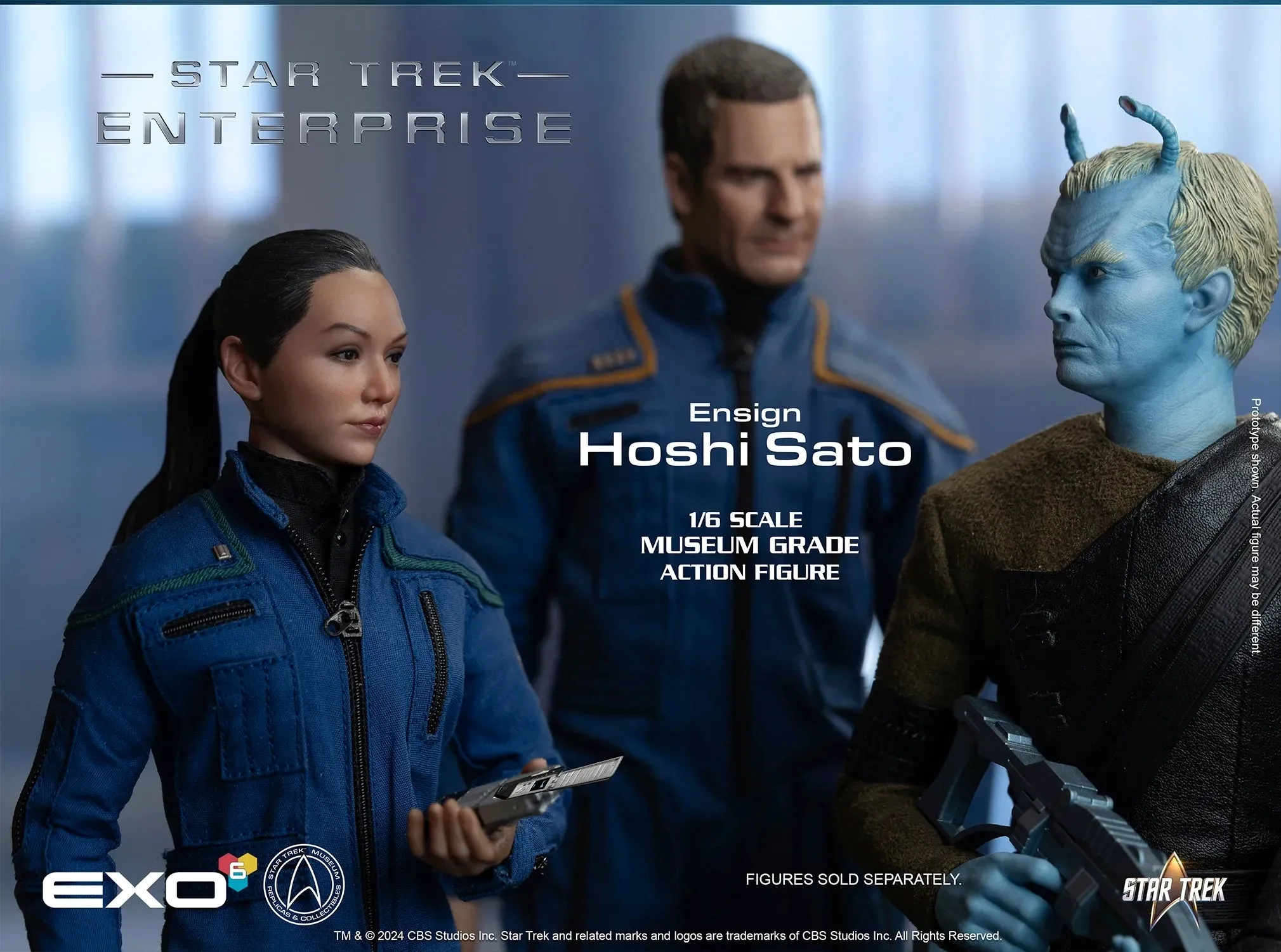 EXO-6 Star Trek: Enterprise Ensign Hoshi Sato 1/6 Scale 12" Collectible Figure