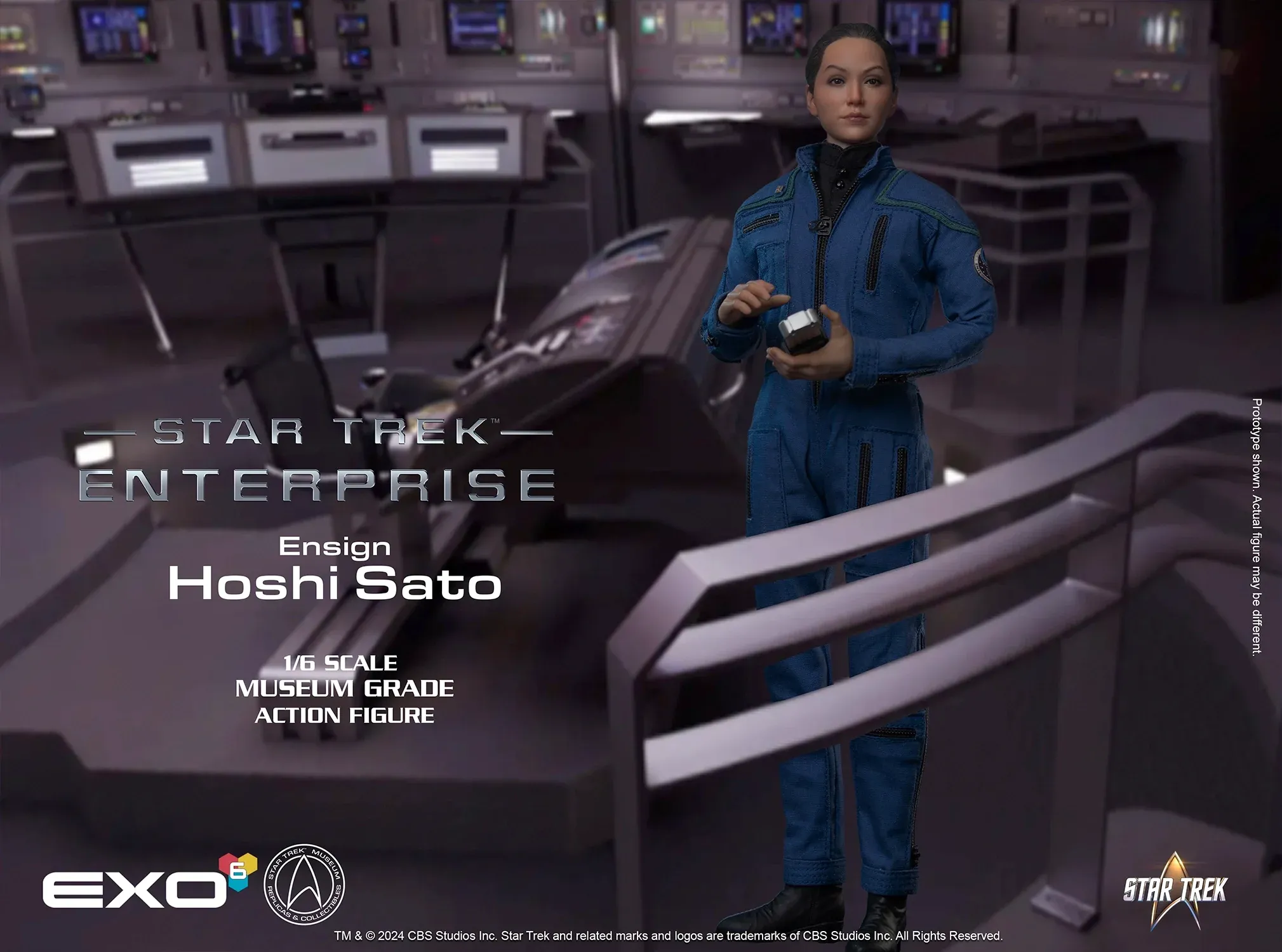 EXO-6 Star Trek: Enterprise Ensign Hoshi Sato 1/6 Scale 12" Collectible Figure