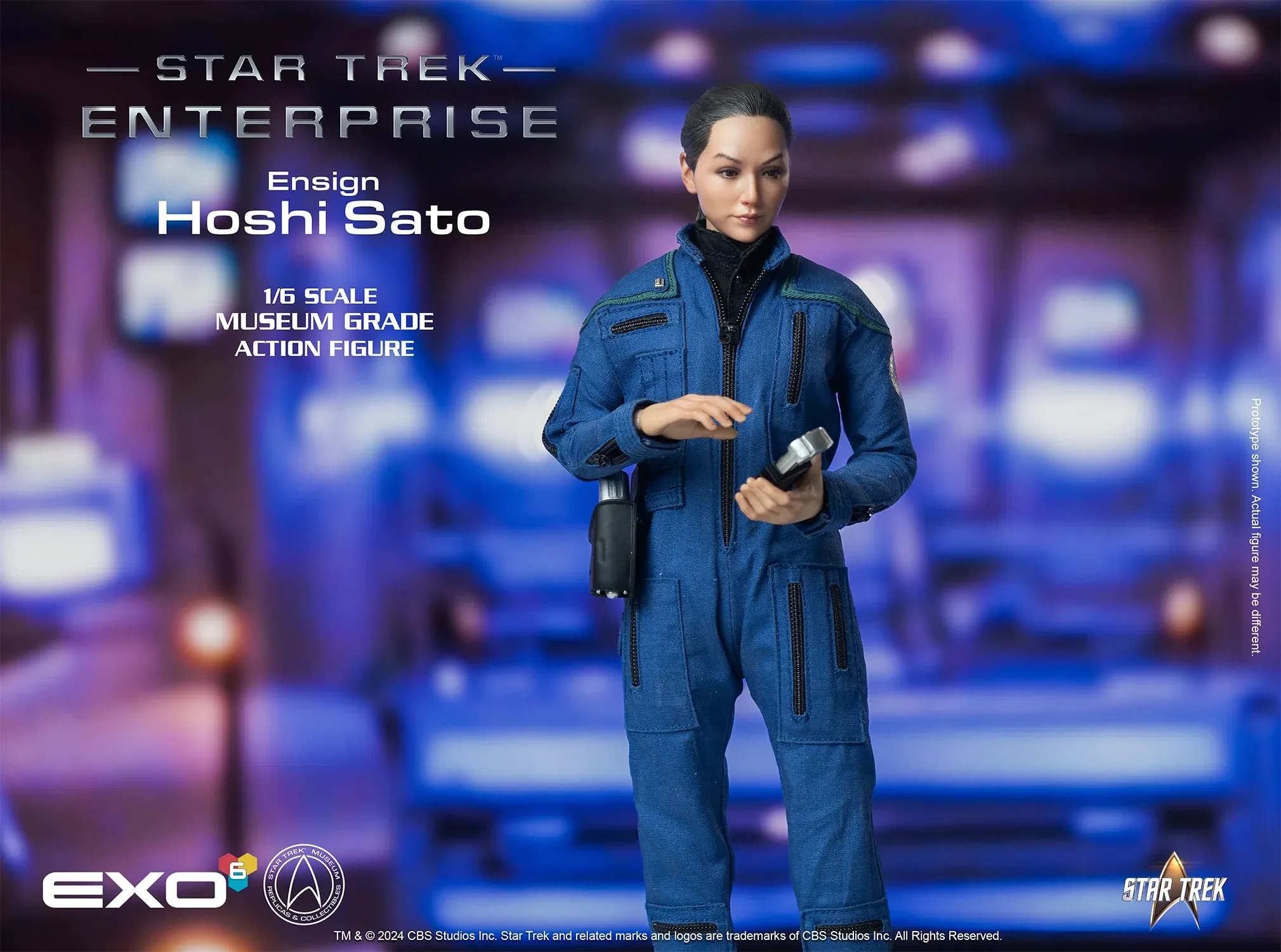 EXO-6 Star Trek: Enterprise Ensign Hoshi Sato 1/6 Scale 12" Collectible Figure