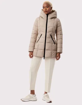 Fab Funnel Quilted Puffer Jacket