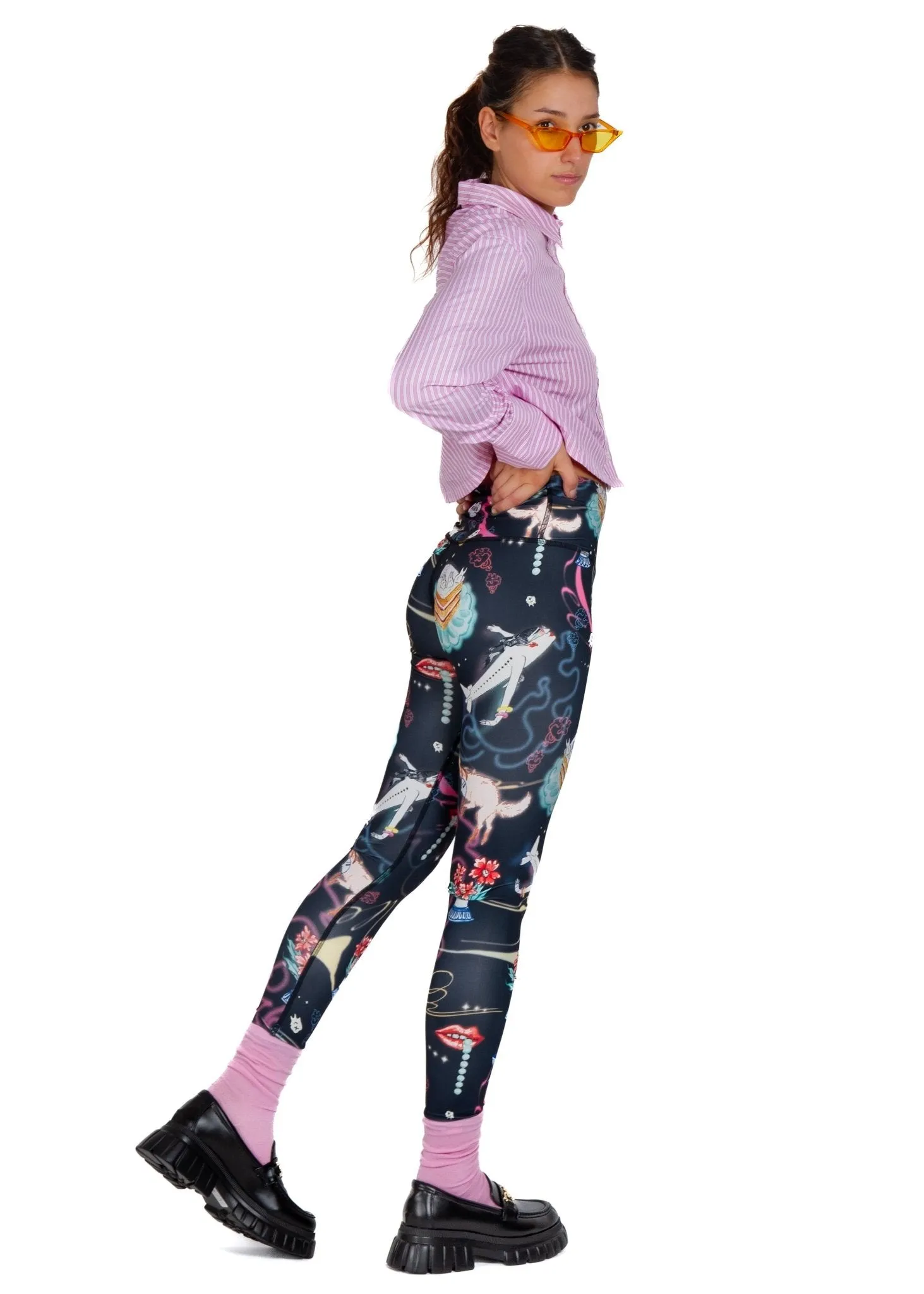 FALLING TEETH LEGGINGS