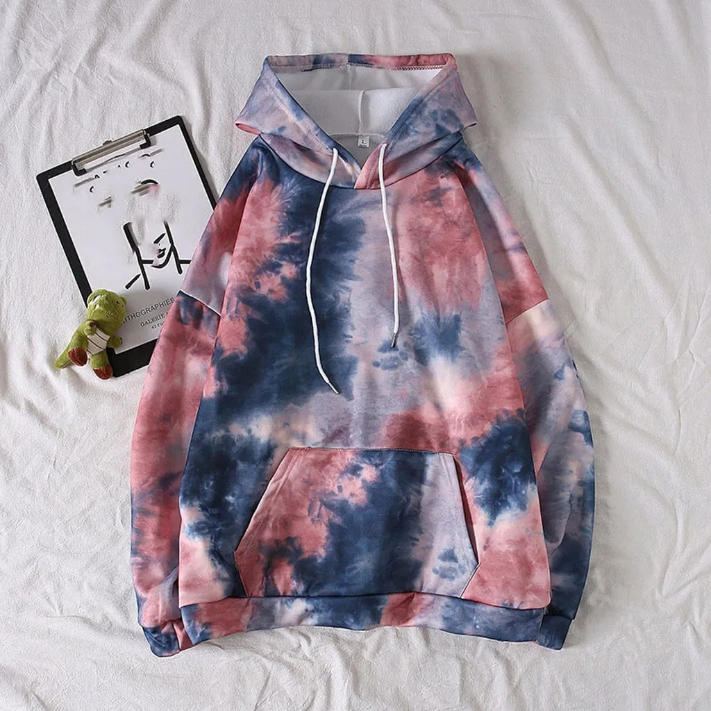 Fashion Tie-dye Hoodies For Women