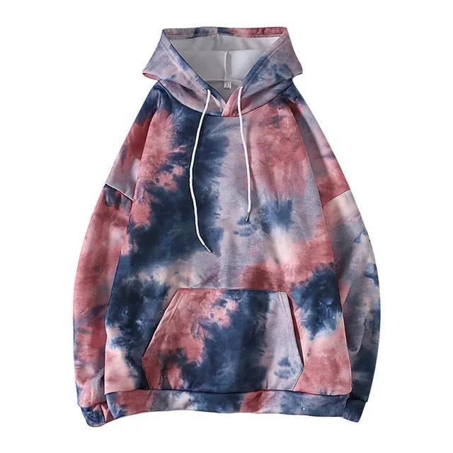 Fashion Tie-dye Hoodies For Women