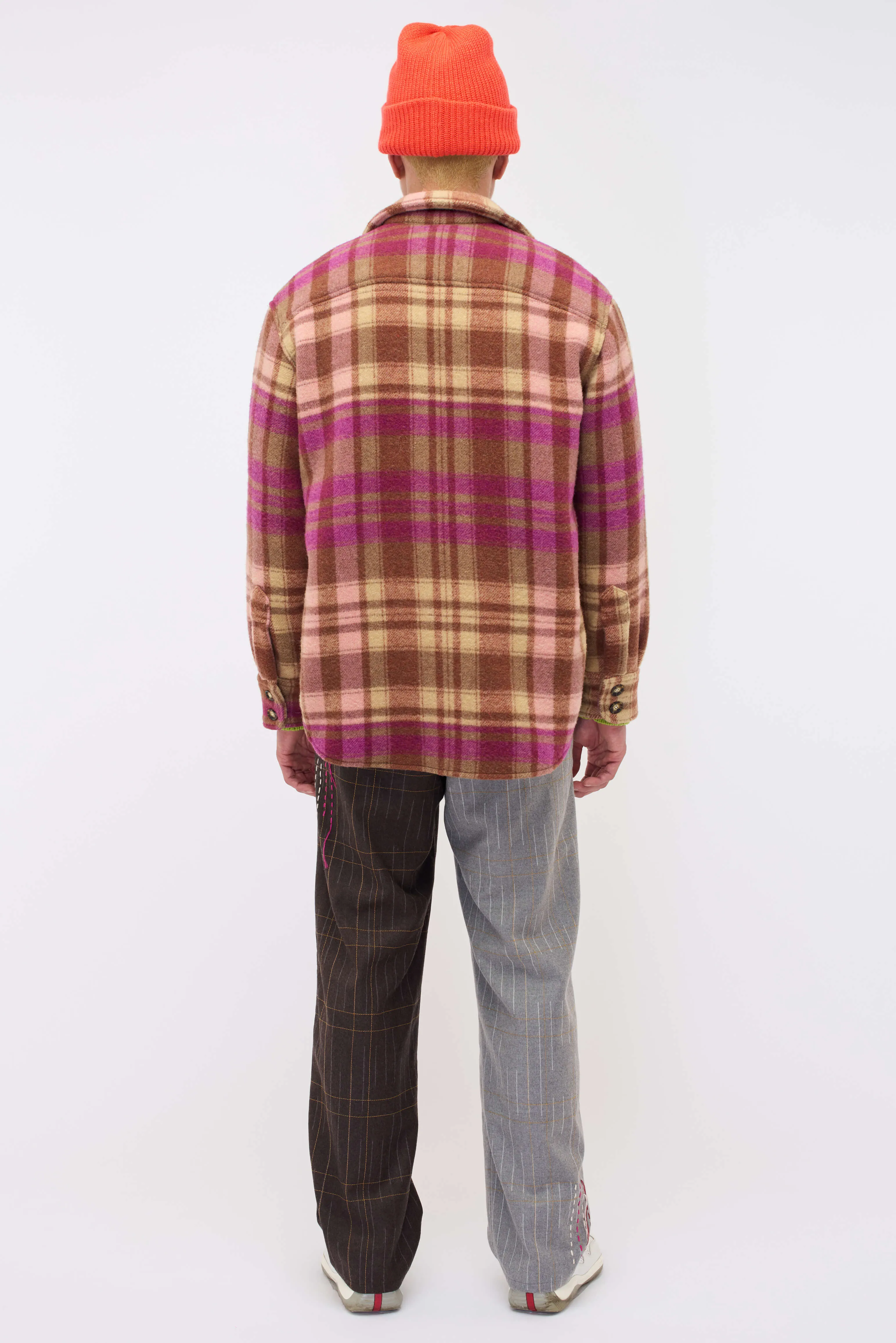 Felt Check Overshirt