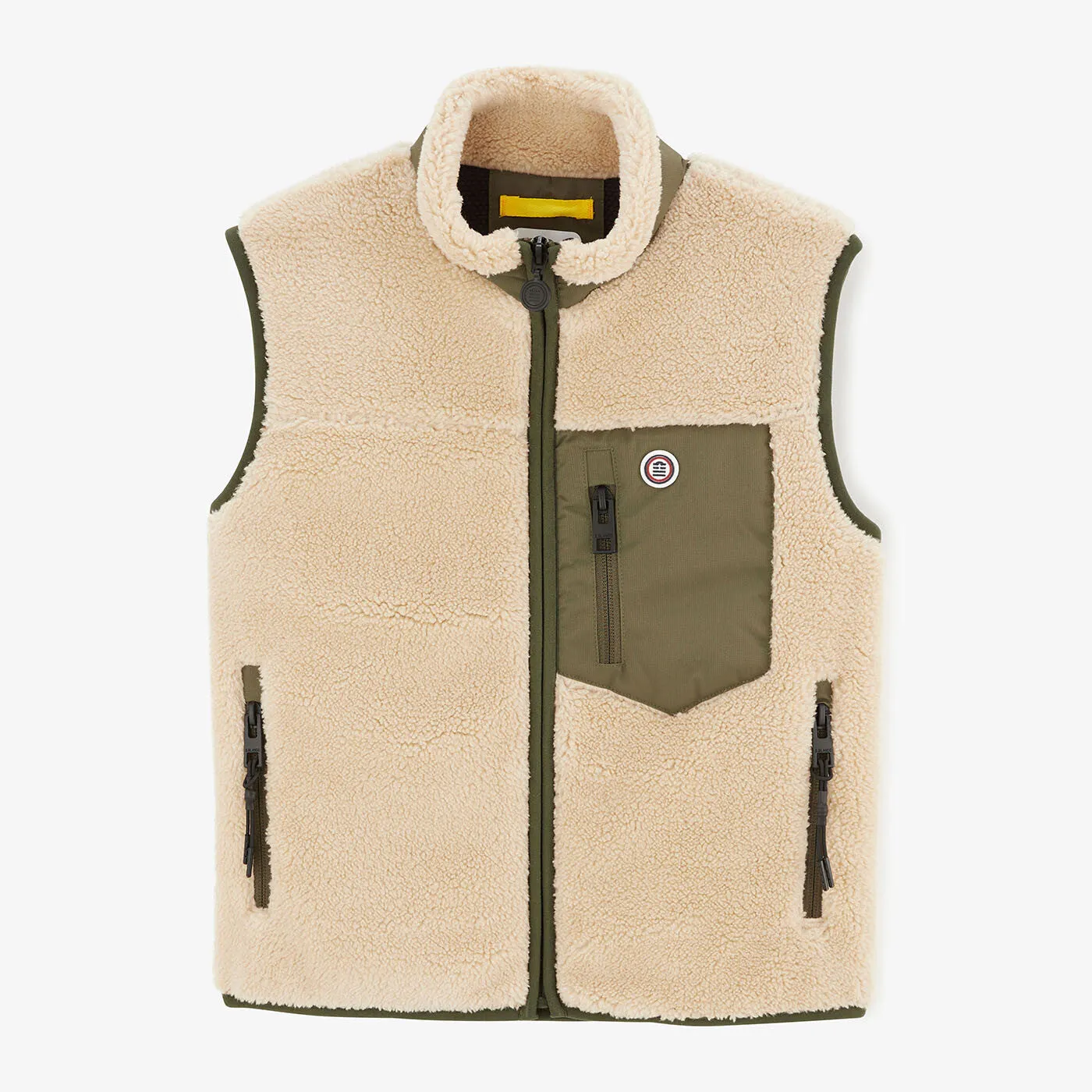 Gilet polaire Junior Montréal beige sans manches