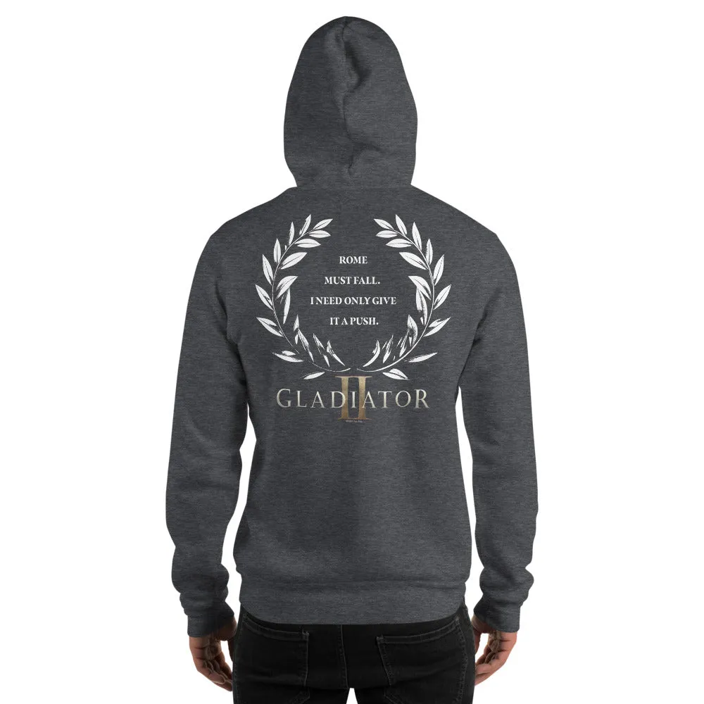 Gladiator II Rome Must Fall Hoodie