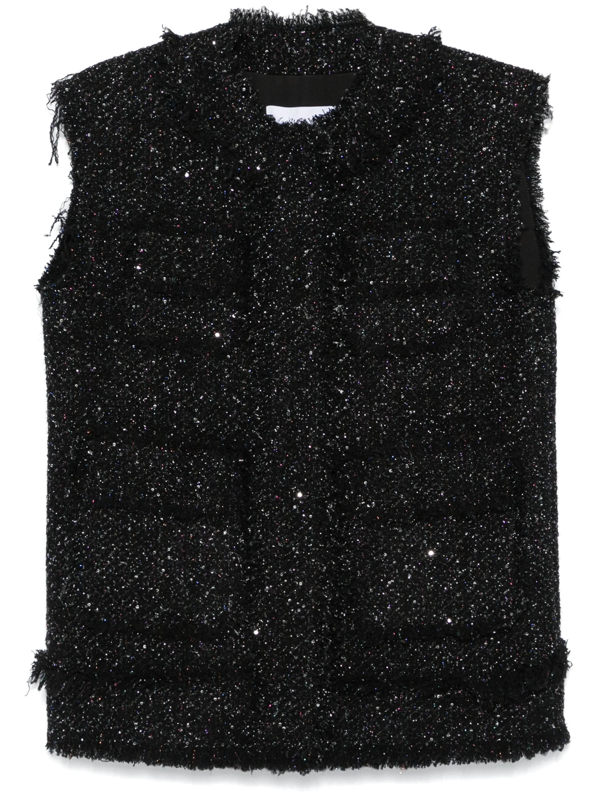 Glittery Tweed Gilet