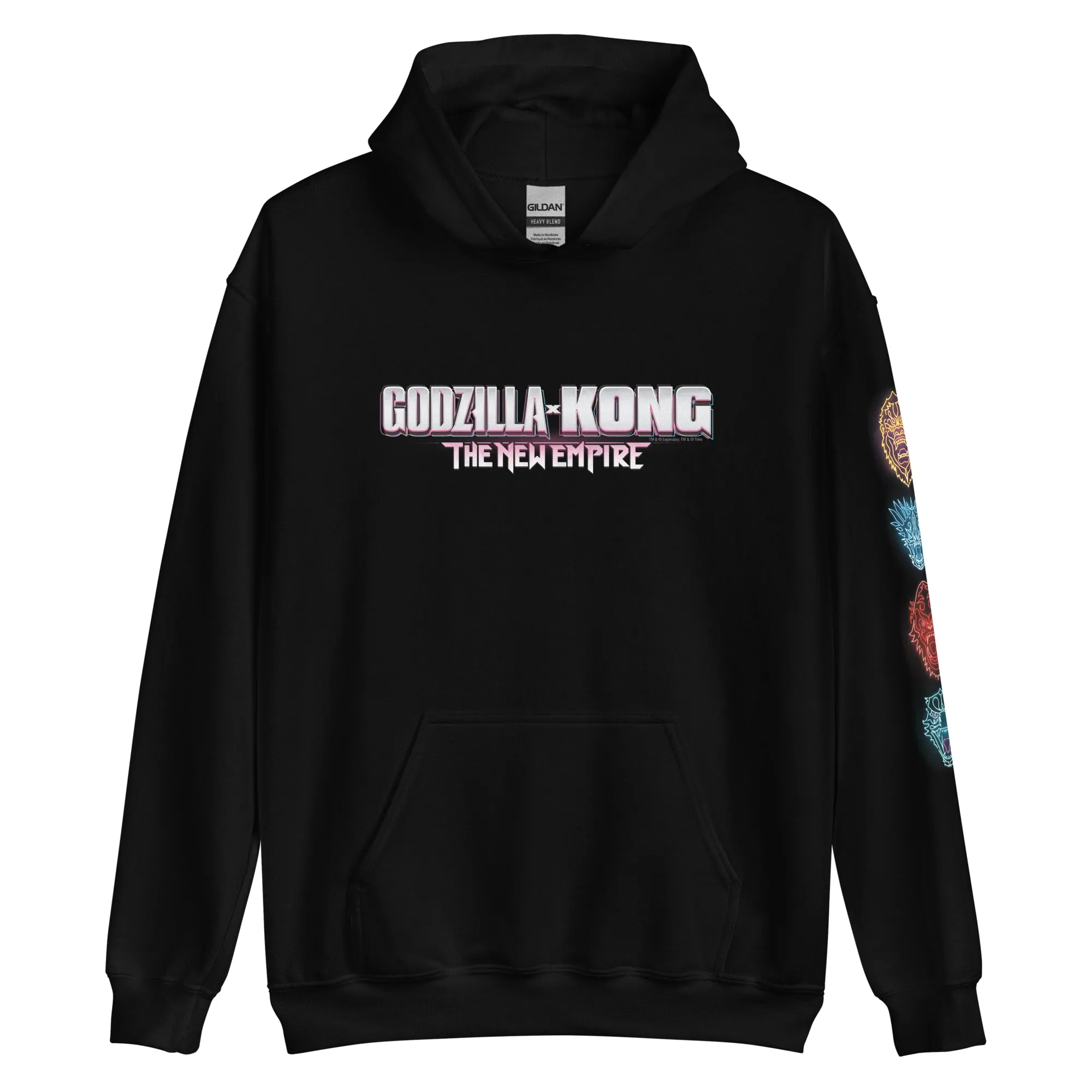 Godzilla x Kong: The New Empire Neon Monsters Hoodie