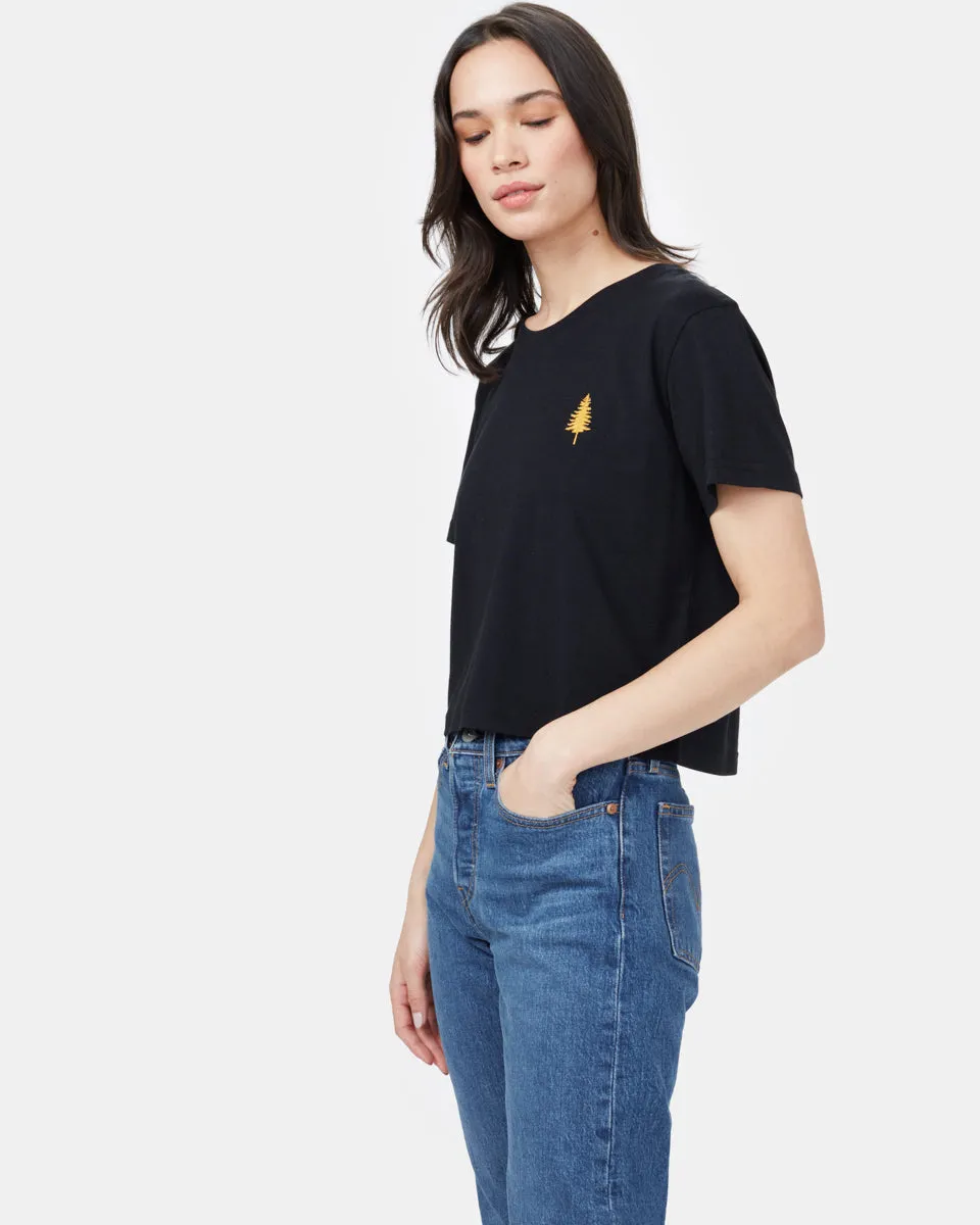 Golden Spruce Crop T-Shirt