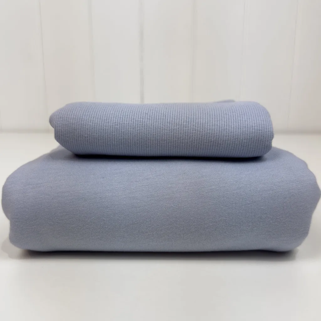 Good Earth Cotton® - Jersey - Dusty Blue