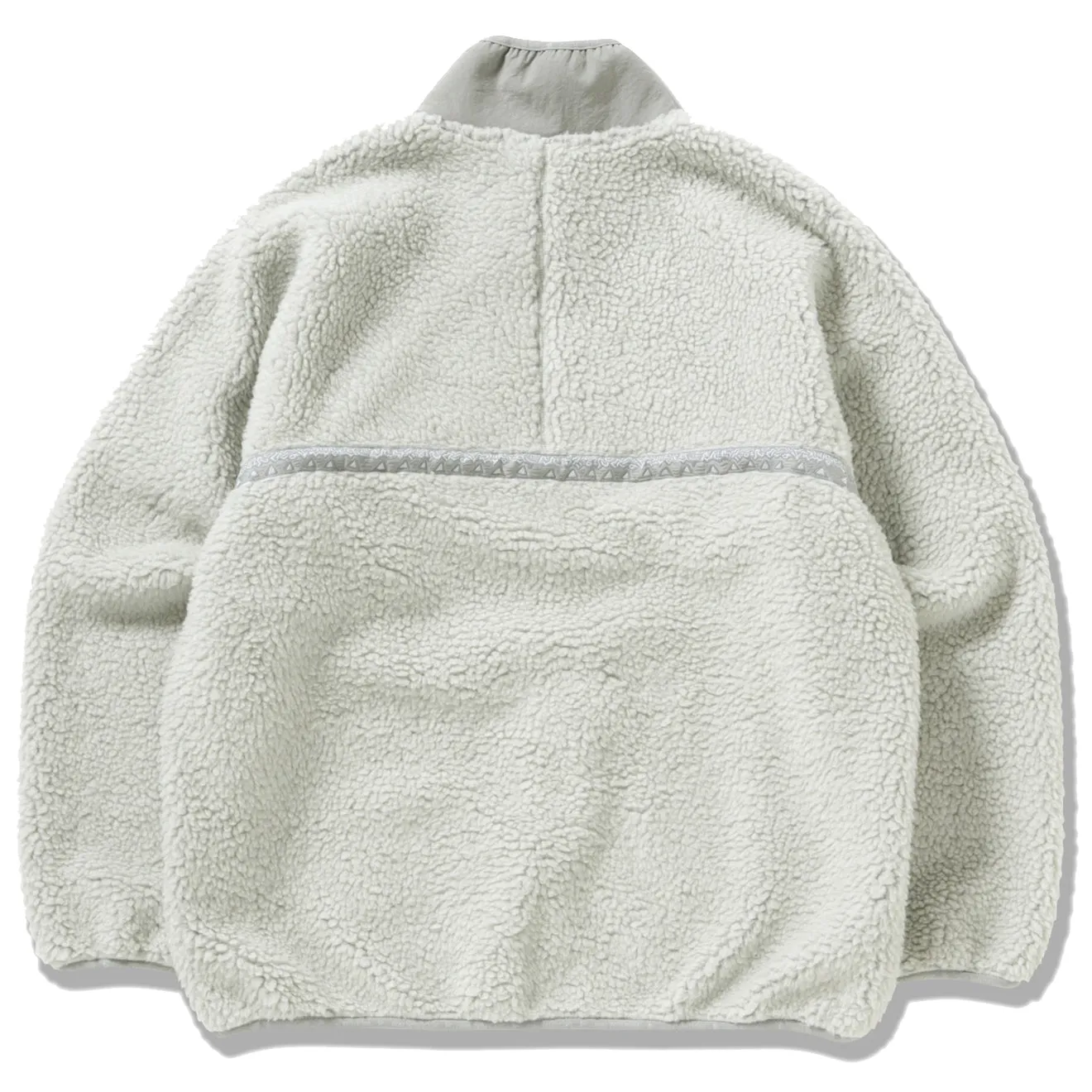 Gramicci x And Wander JQ Tape Fleece Jacket L.Gray