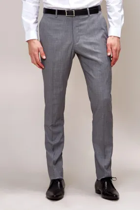 Grey Sharkskin Mod Pant