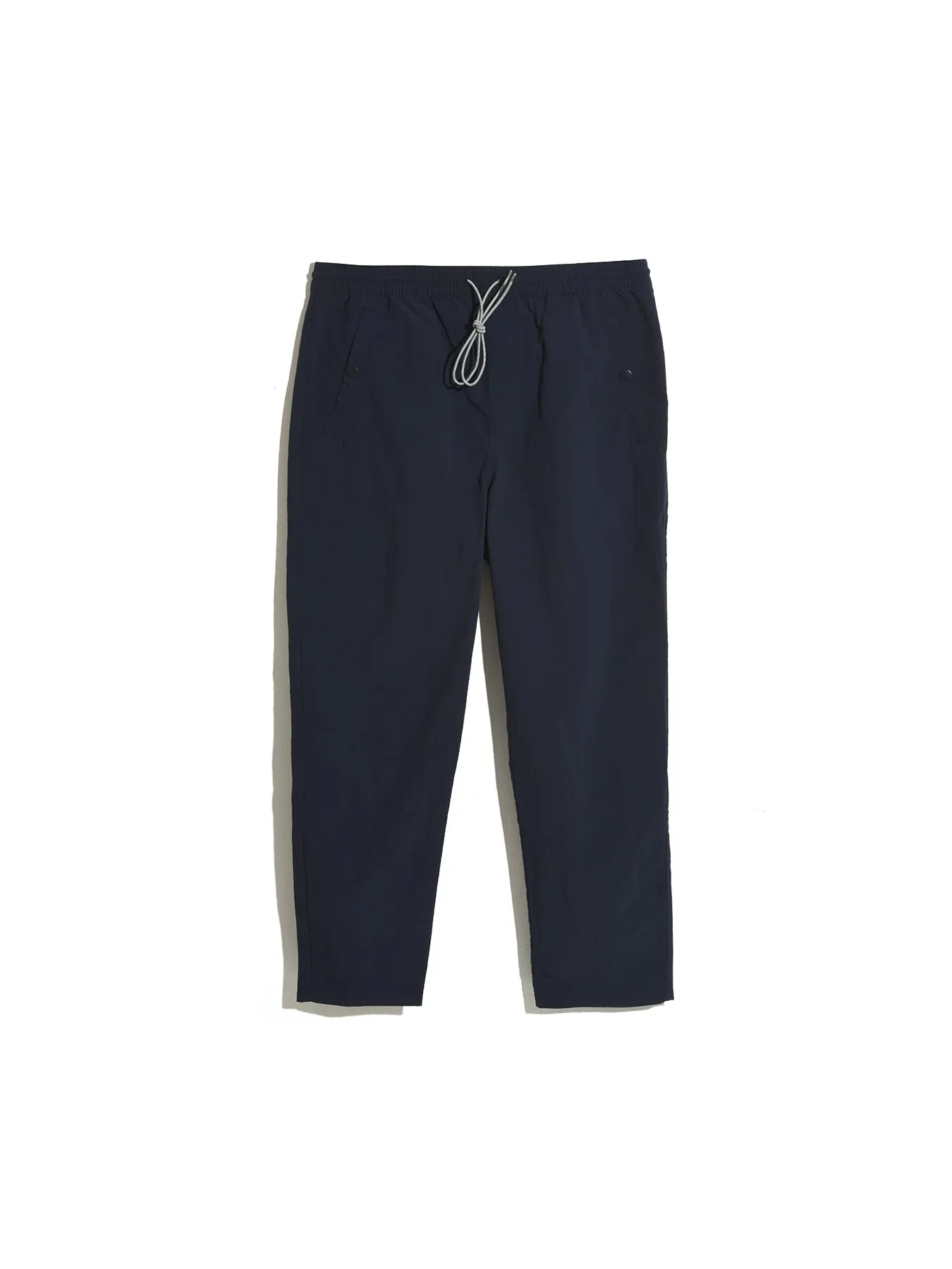 Hawtin Relaxed Tapered Fit Technical Trousers In True Navy