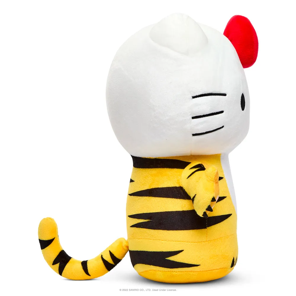 Hello Kitty® Chinese Zodiac Year of the Tiger 13" Plush - Black & Cream Edition