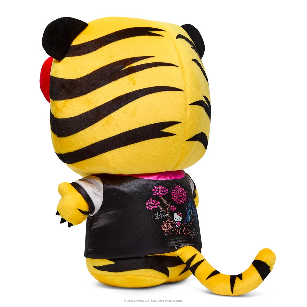 Hello Kitty® Chinese Zodiac Year of the Tiger 13" Plush - Black & Cream Edition