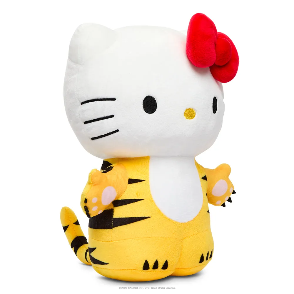 Hello Kitty® Chinese Zodiac Year of the Tiger 13" Plush - Black & Cream Edition