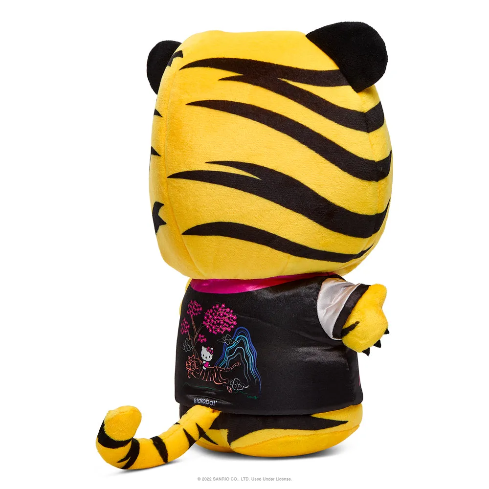 Hello Kitty® Chinese Zodiac Year of the Tiger 13" Plush - Black & Cream Edition