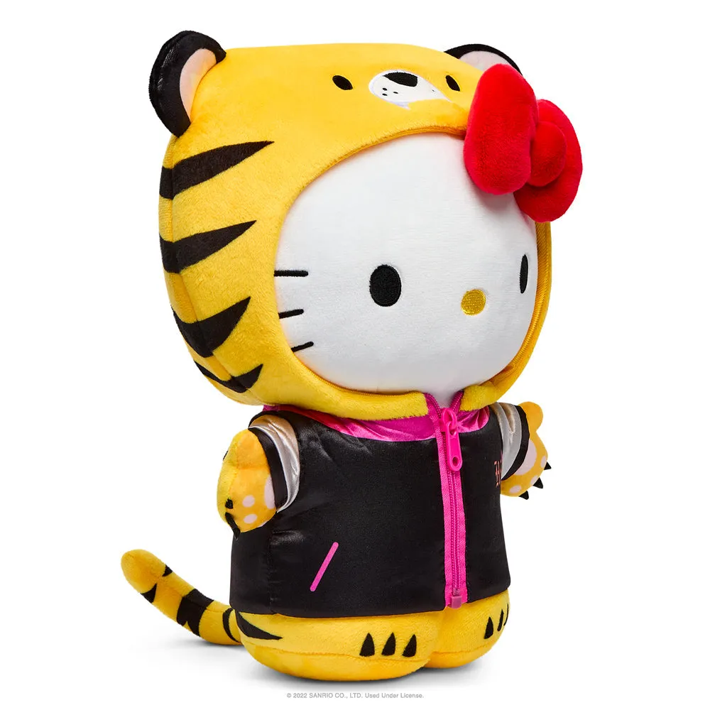 Hello Kitty Tiger 13-Inch Interactive Plush - Black & Cream Edition