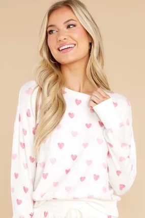 Izzie Bone Heart Long Sleeve Top