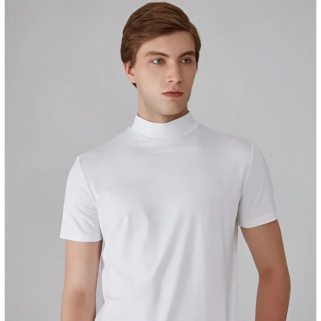 Jochen Shirt - Casual Turtleneck T-Shirt für Männer