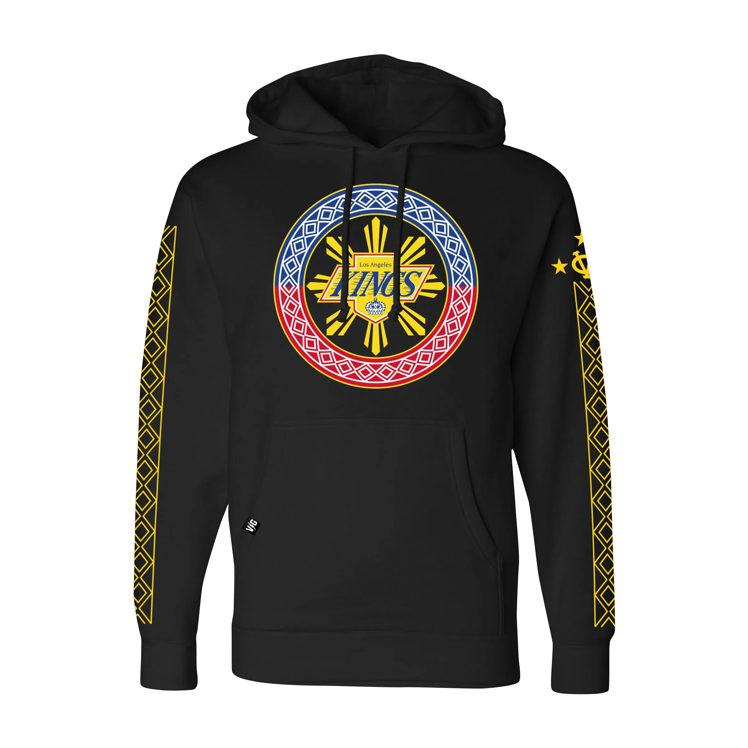 Kings 2022-23 Violent Gentlemen Filipino Heritage Black Hoodie