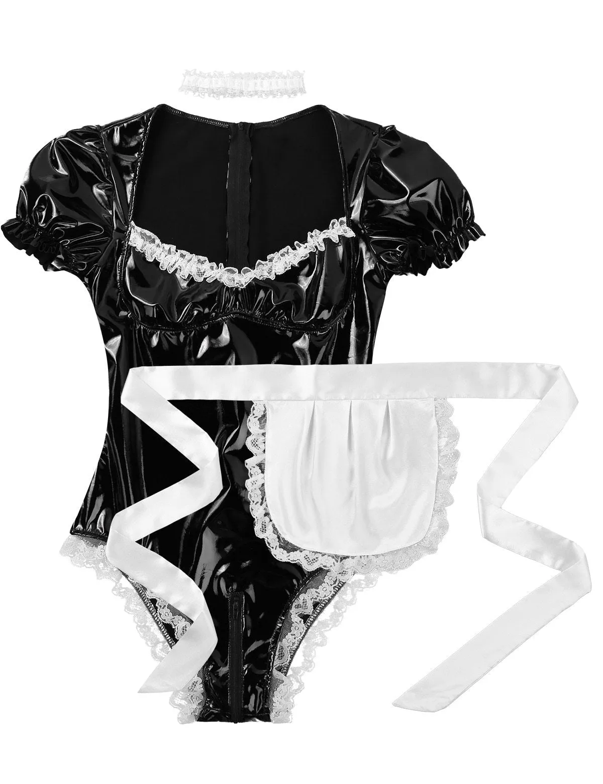 Latex Maid Onesie