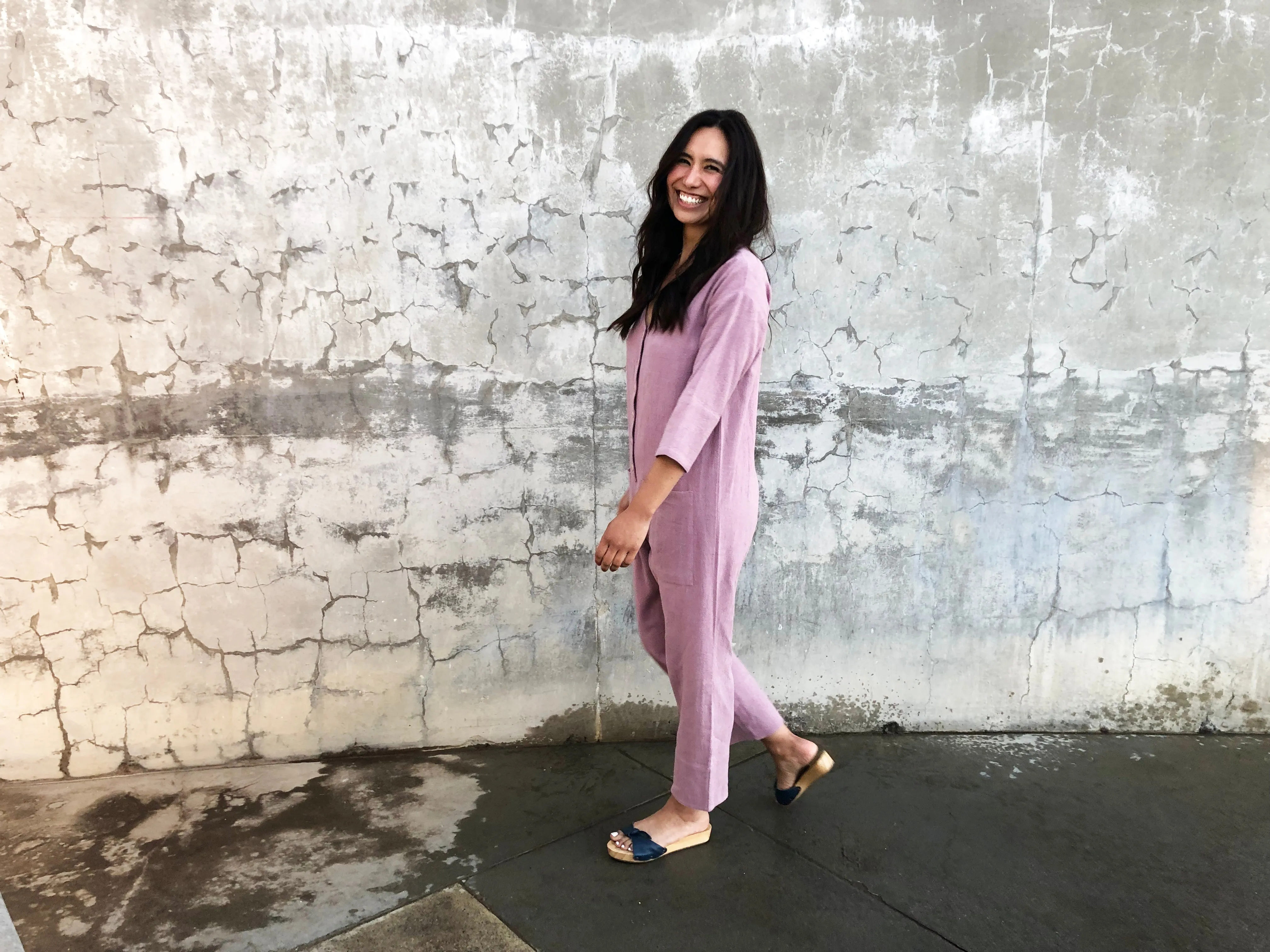 Lavender Jumpsuit (XS-XL)