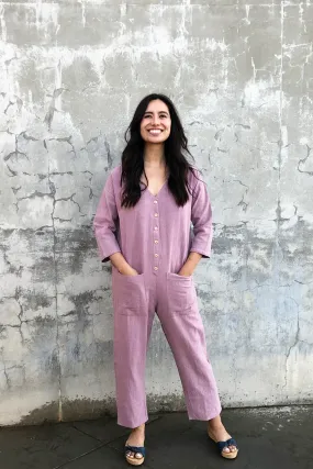 Lavender Jumpsuit (XS-XL)