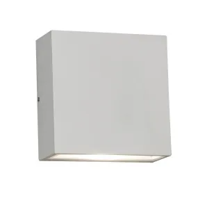 LED Outdoor Wall Sconce from the Dexter Collection in White Finish by AFX Lighting