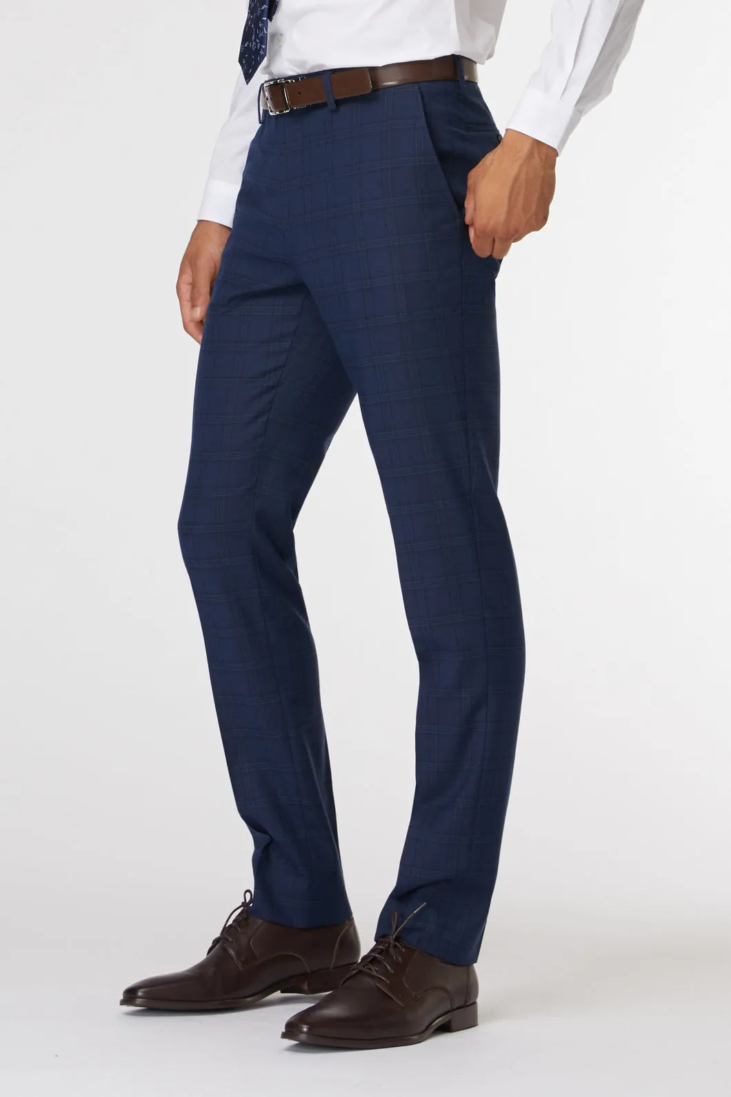 Lennon Check Suit Pant