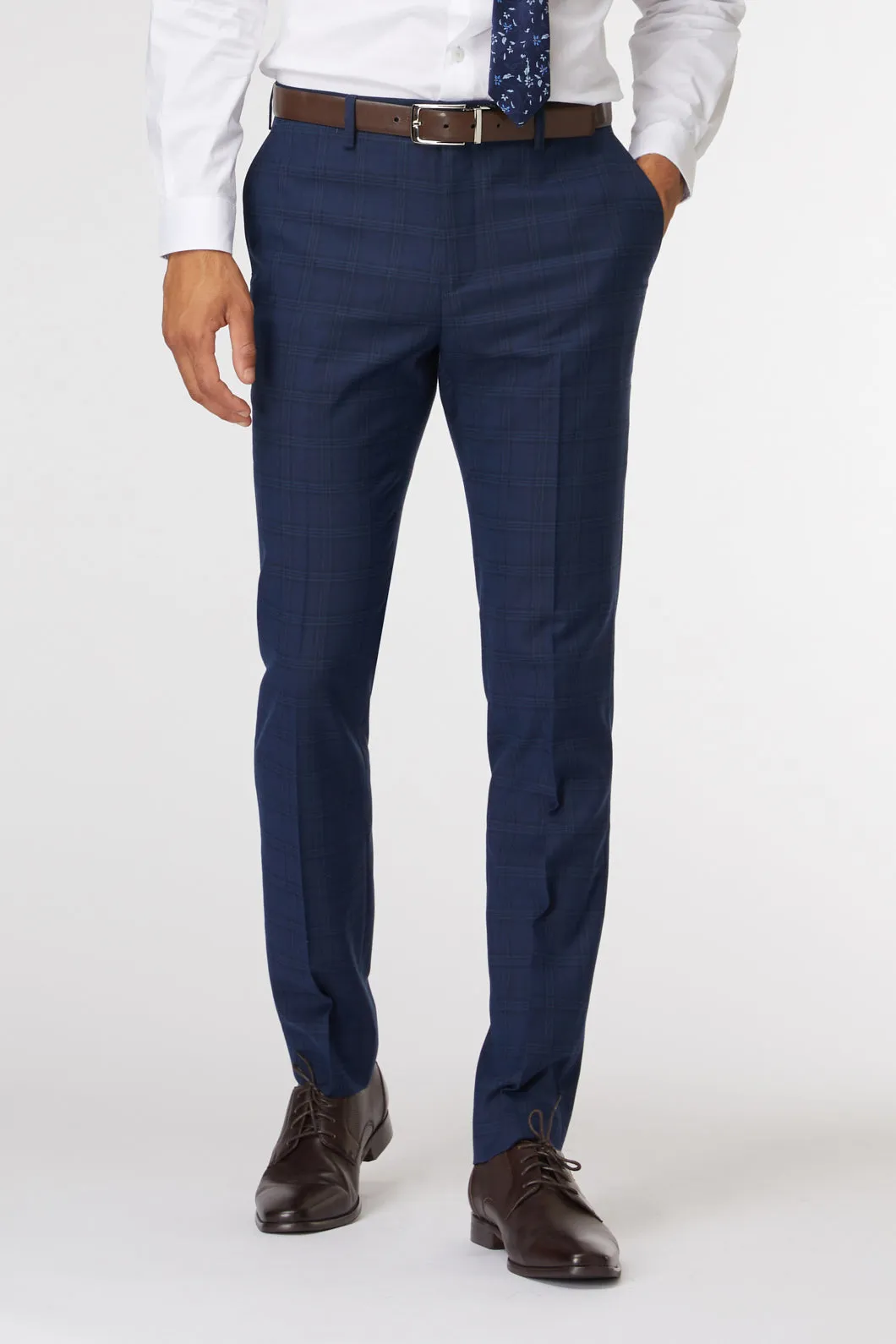 Lennon Check Suit Pant