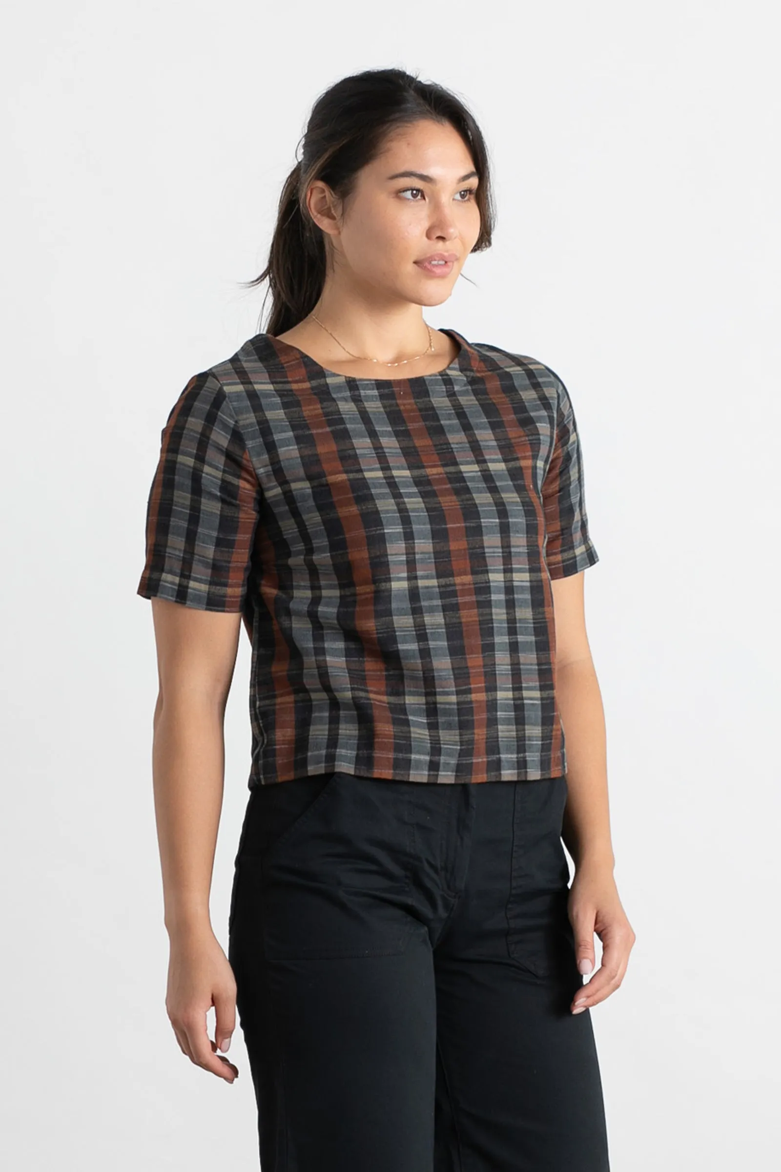 Leona Shirt / Mazama Ridge Plaid