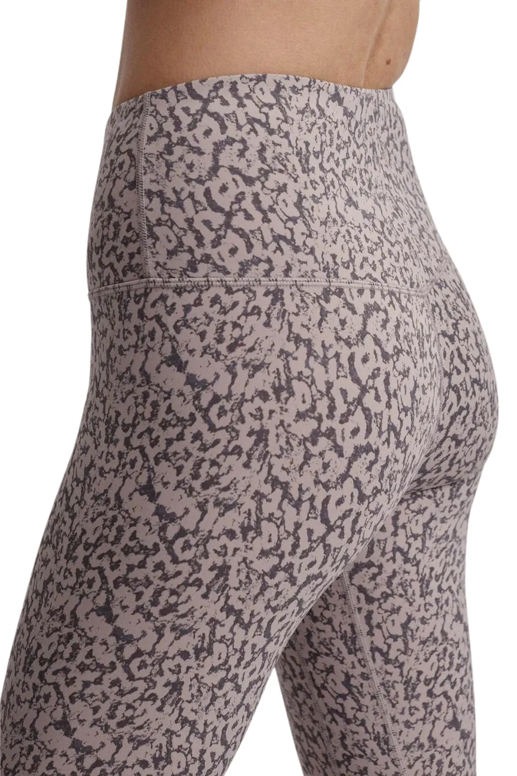 Let's Move High Rise Legging 25", Deep Rose Cheetah