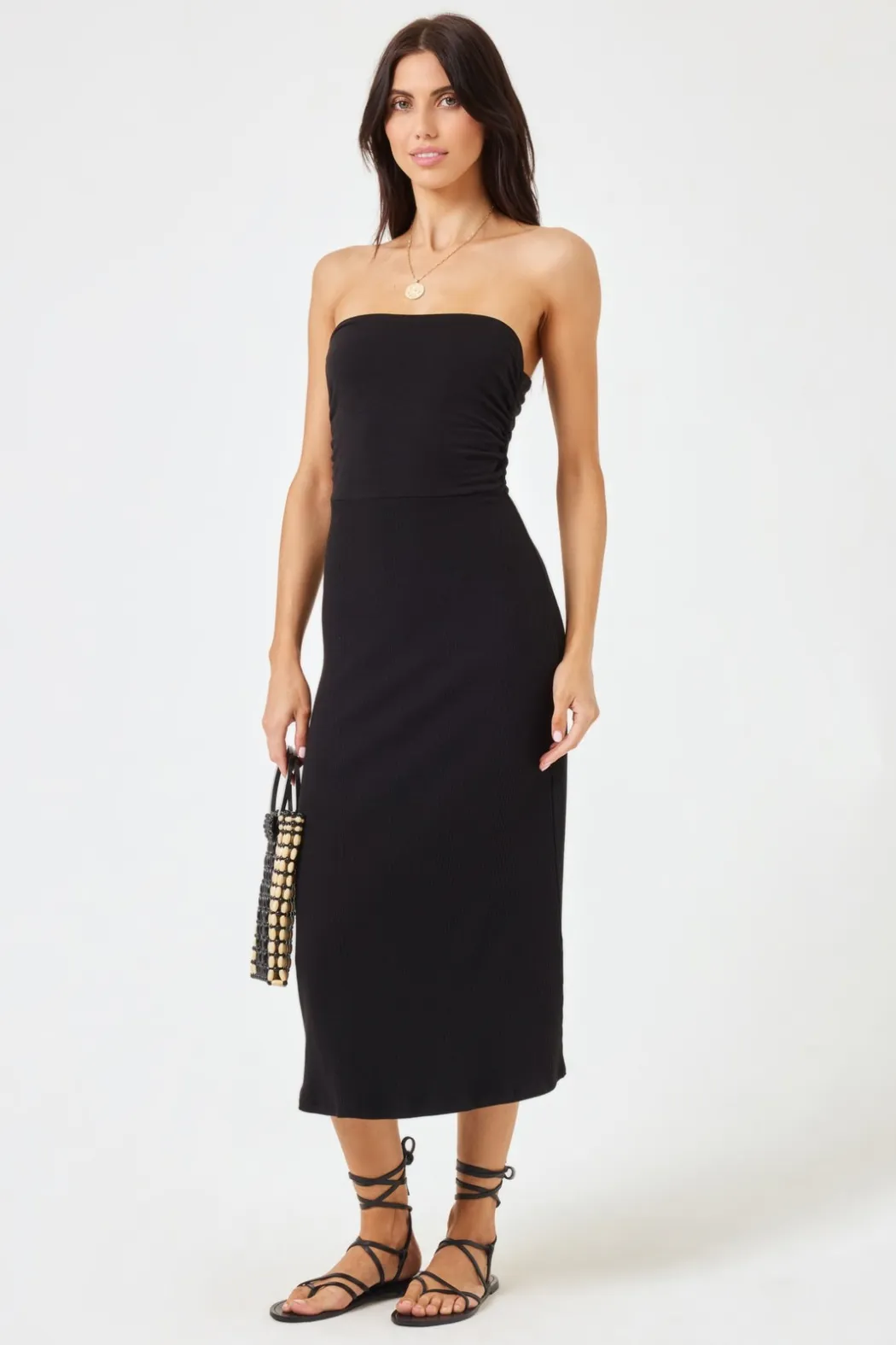 LSPACE - MANAIA DRESS BLACK