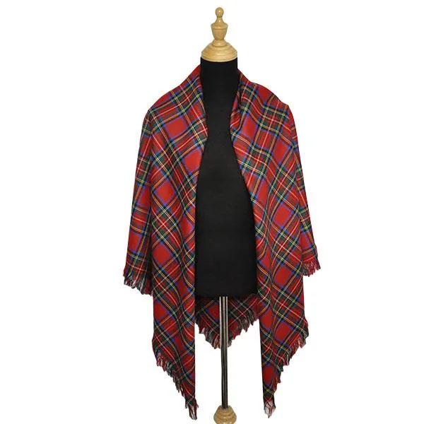 MacPherson Weathered Light Weight Tartan Shawl