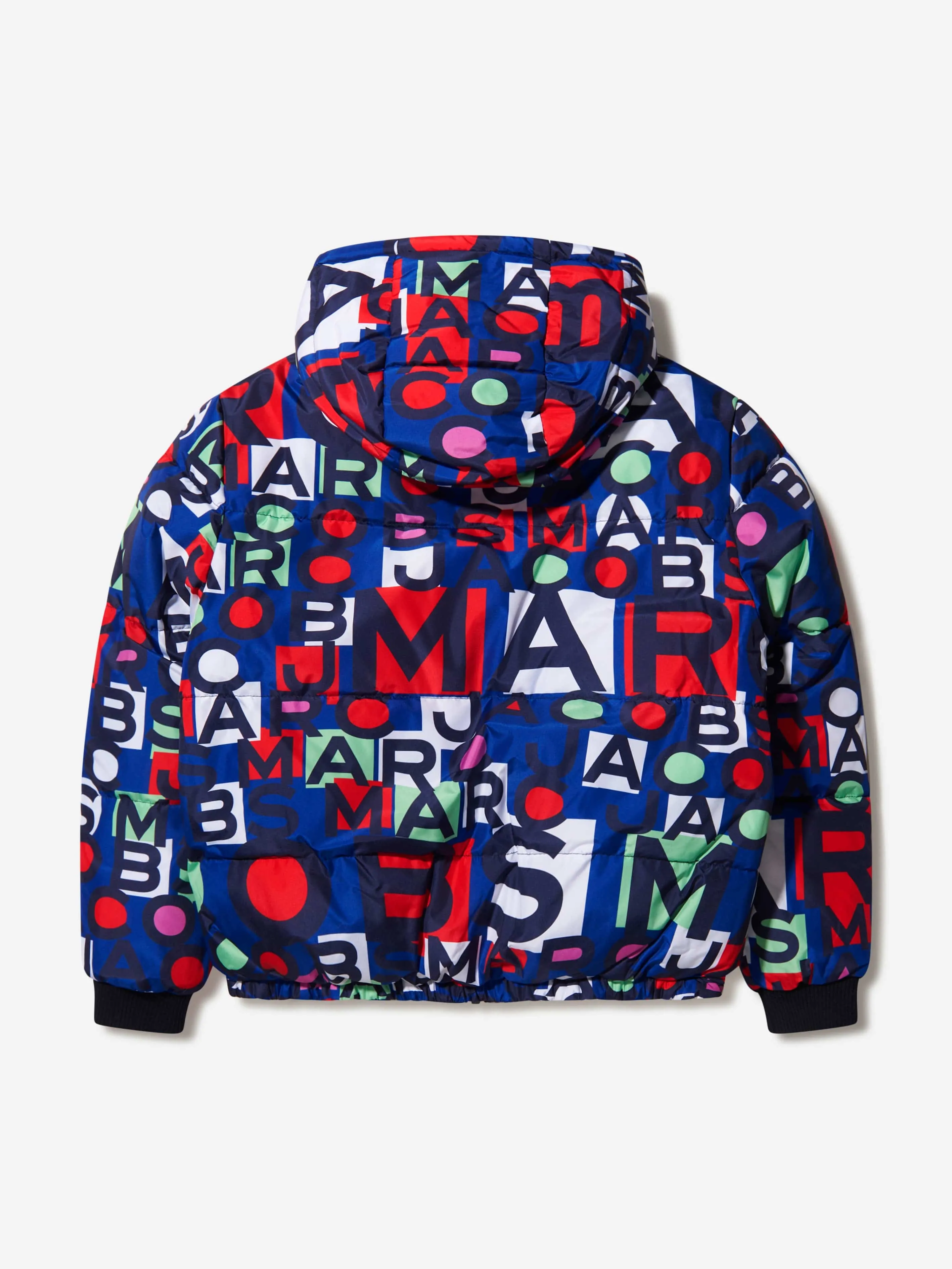 MARC JACOBS Boys Monogram Reversible Puffer Jacket