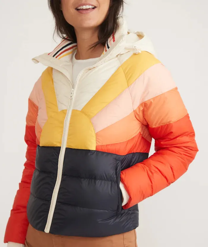 Marine Layer Women's Archive Apres Sunset Puffer 2024