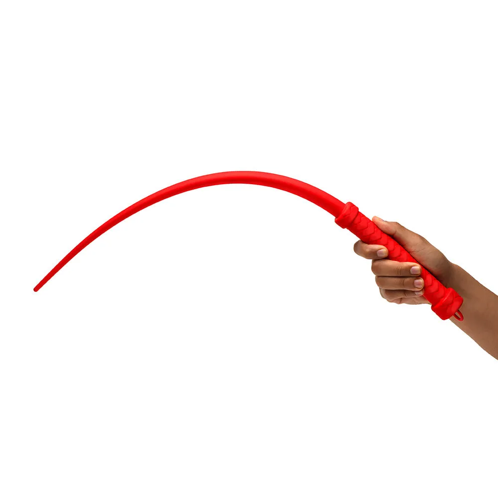 Master Series Viper Tail Silicone Whip Red