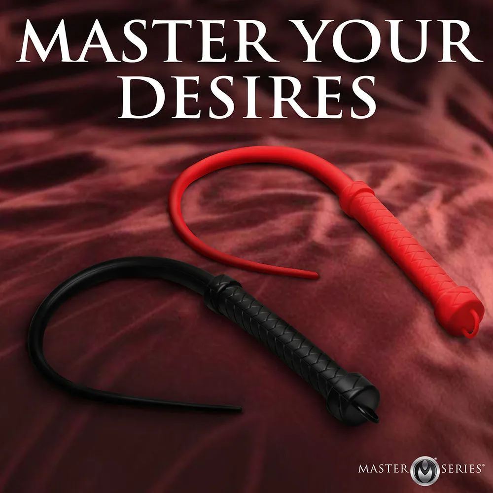 Master Series Viper Tail Silicone Whip Red