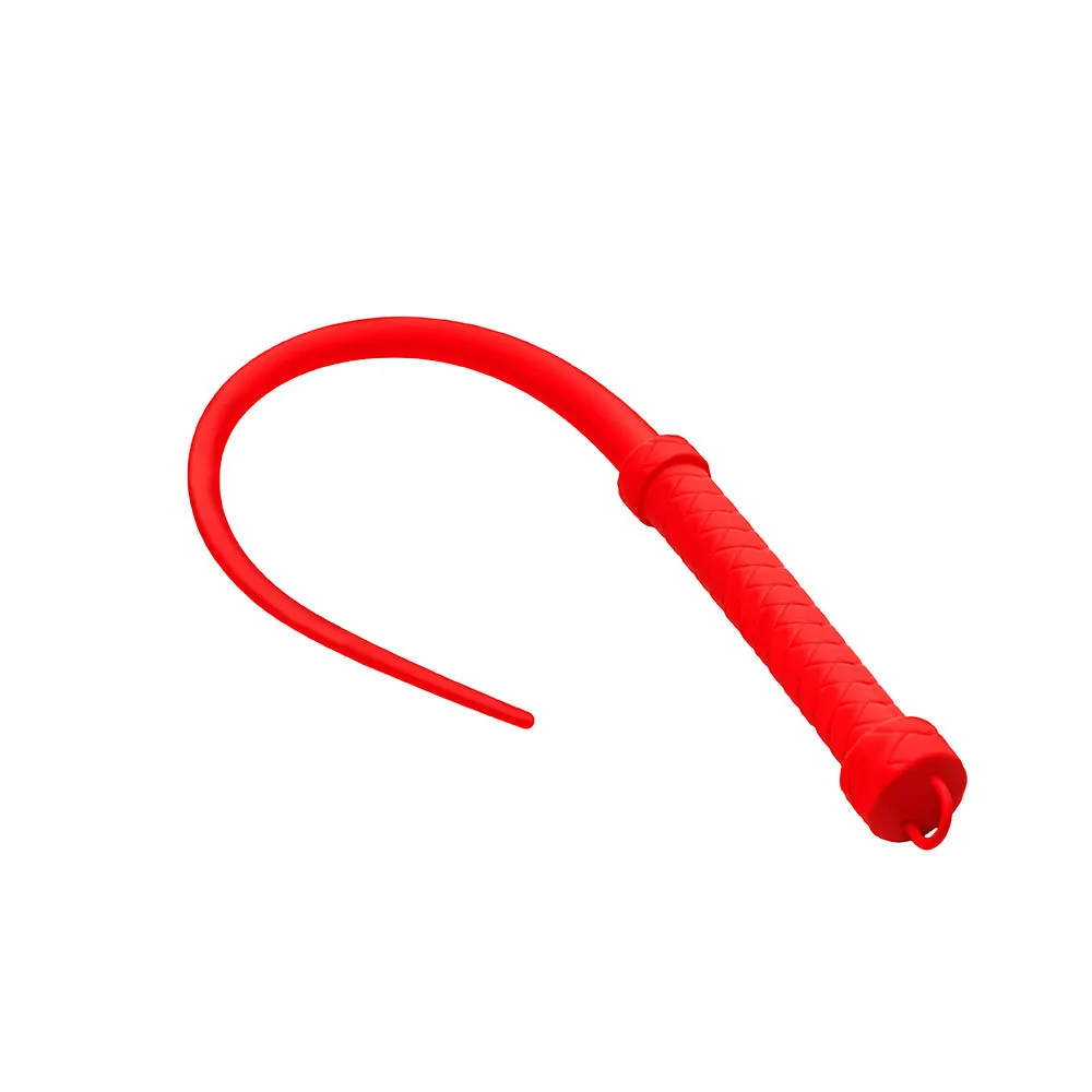 Master Series Viper Tail Silicone Whip Red