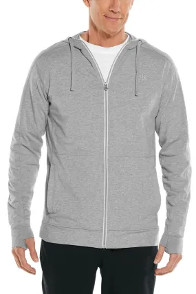 Men's LumaLeo Zip-Up Hoodie  |  Grey Heather