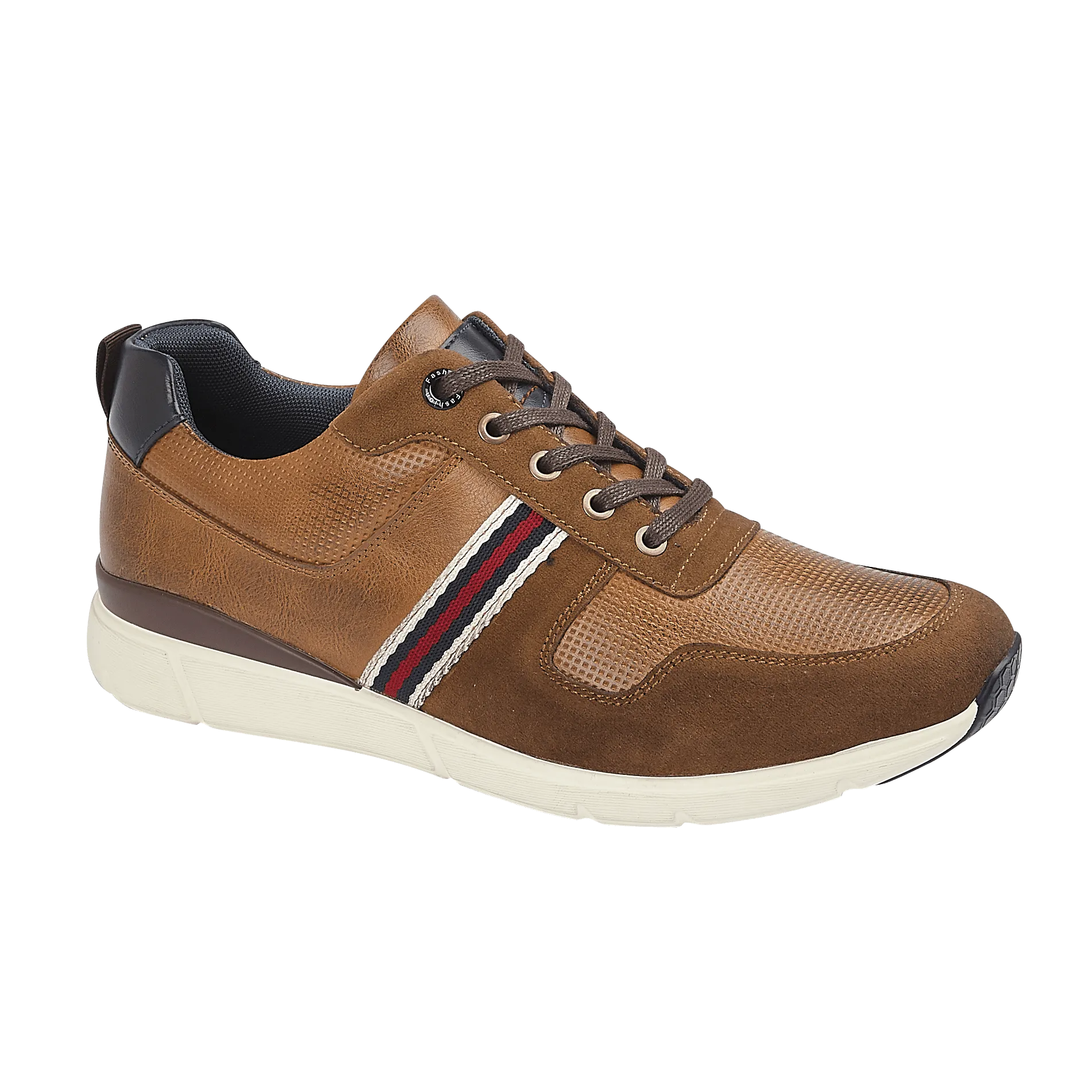 Mens Smart Tan Trainer "Jack" Soft Comfort Value sale