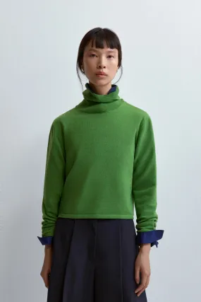 Merino Wool Turtleneck Sweater