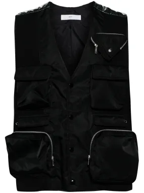 Multi-Pocket Padded Gilet