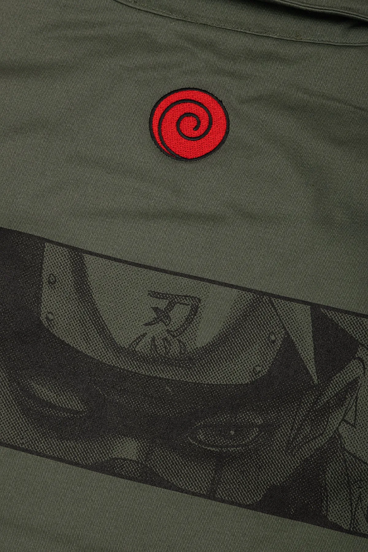 Naruto Kakashi Service Jacket - Olive