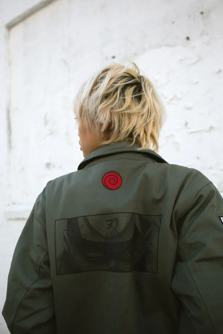 Naruto Kakashi Service Jacket - Olive