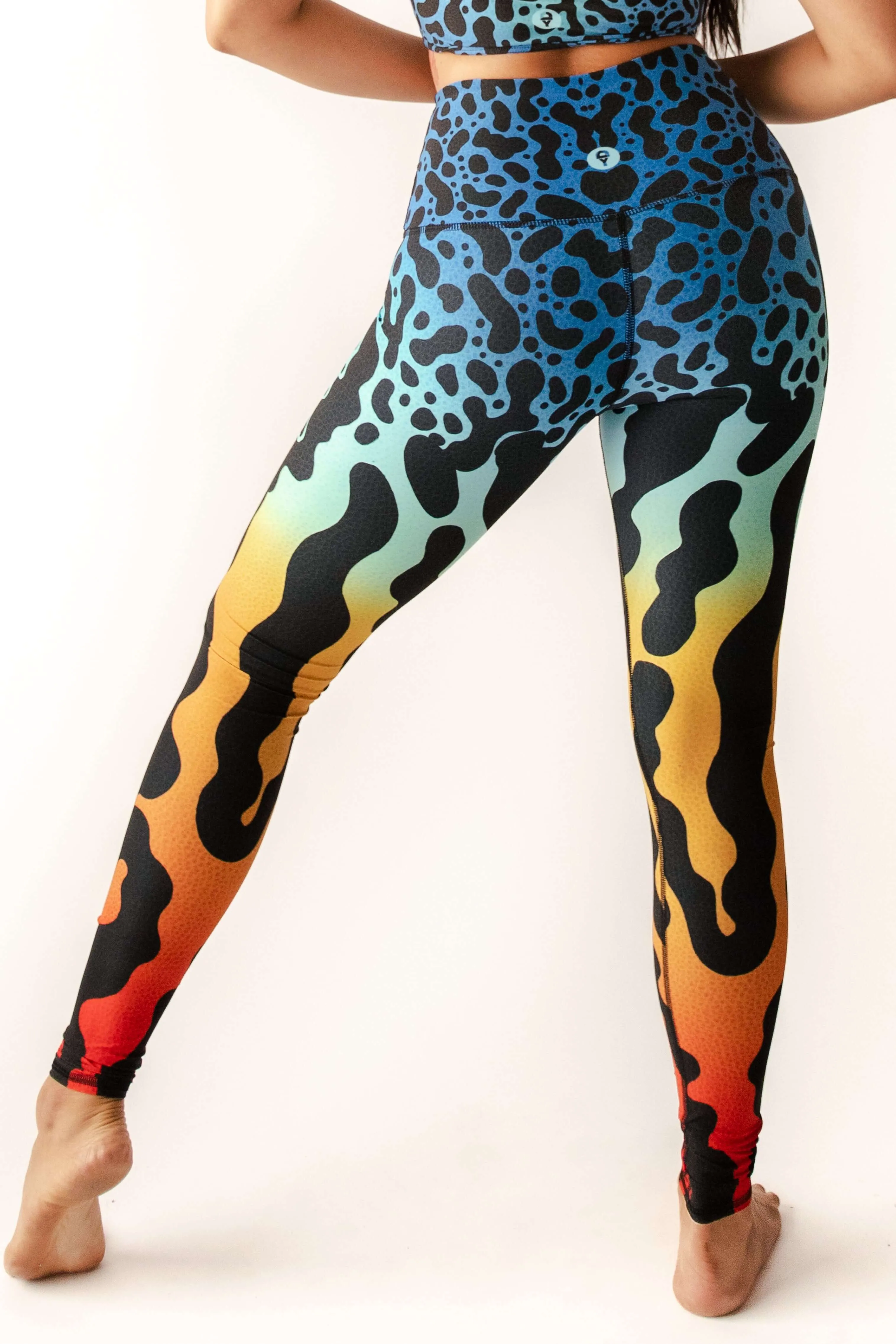 Natures Poison Printed Yoga Leggings