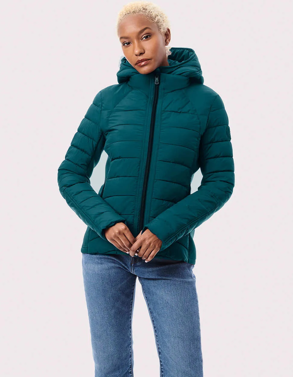 Neo Active Double Up Hooded Puffer